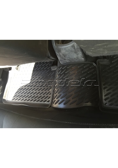 Renault Fluence Havuzlu Paspası 3D Siyah Klipsli