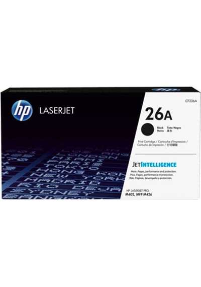 HP 26A Black Siyah 3.100 Sayfa Toner CF226A
