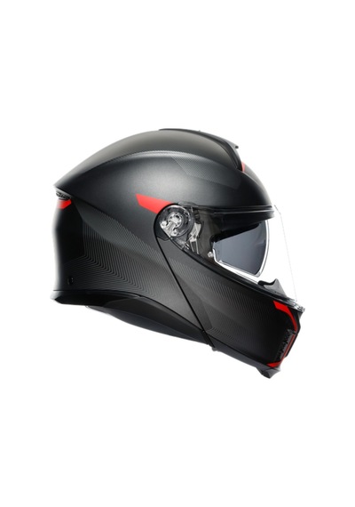 Agv Tour Modular Kask Solid Mat Metal Kırmızı