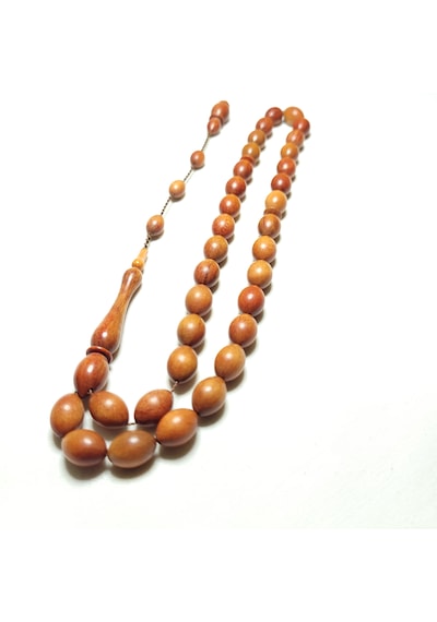 Gergedan Ağacı Tesbih 9x13. Bordo