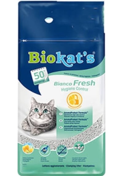 Bianco Fresh Bentonit Topaklanan Kedi Kumu 2x10 Lt