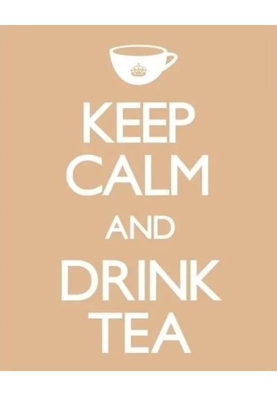 Mini Poster Keep Calm And Drink Tea