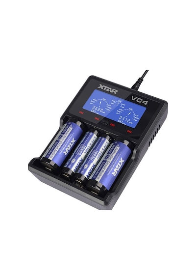 Xtar Vc4 Universal Pil  Şarj Cihazı