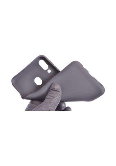 Ekılıf - Samsung Galaxy M20 Uyumlu Kılıf Mat Soft Premier Silikon Kapak - Kırmızı