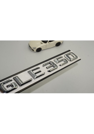 Gle 350 Uyumlu Bagaj Krom Metal 3m 3d Yazı Logo
