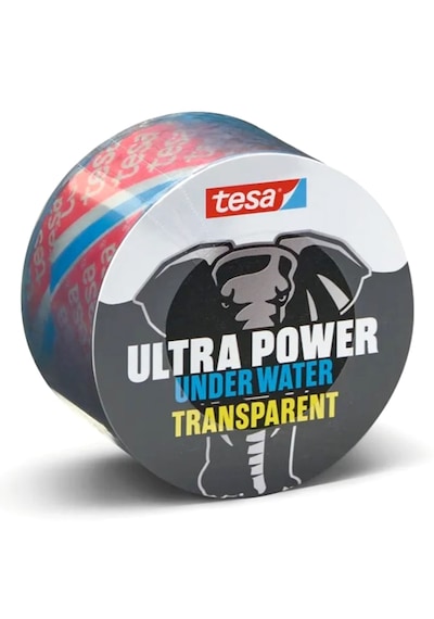 Tesa Ultra Güçlü Su Altı Tamir Bandı Şeffaf 1,5mx50mm Yama Bandı
