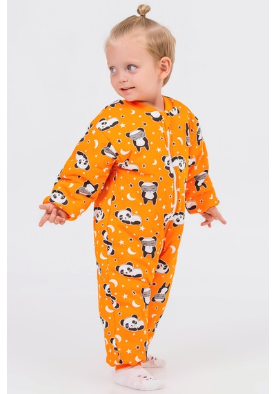 Babymod Elyaf Dolgulu 2,5 Tog Kız /erkek Çocuk Uyku Tulumu Turuncu