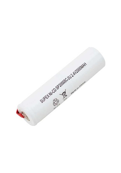 Supex Ni-cd 2.4v Sc 2000mah 2li 2u Üstüste Süpürge