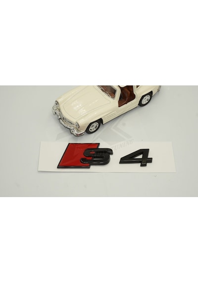 Audi S4 Bagaj Krom Abs 3M 3D Yazı Logo Amblem Ürün