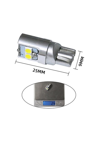 T10 Dekoratif Led Ampul Beyaz 12v Canbus / Laam954 Renkli