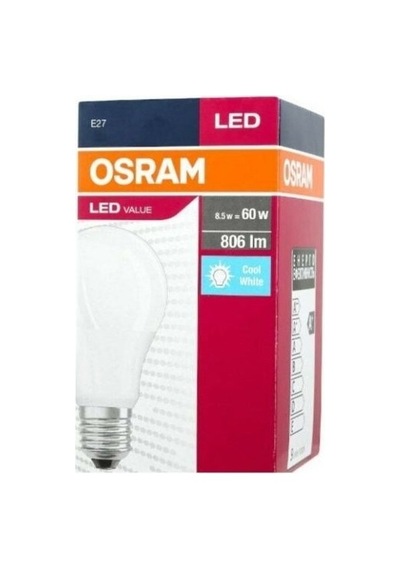 Osram 8.5W 60W E-27 Duy 6500K 806 Lm Beyaz Işık Led Ampul