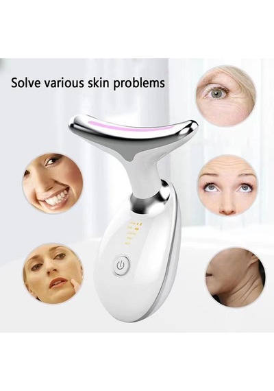 Yüz Makinesi Boyun  Güzellik Cihazı   Yüz Masajı Cilt  İnce Çift Çene Vibratör Masajeador Yüz