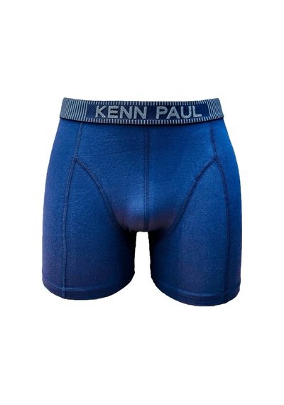 Kenn Paul 3 Lü Modal Erkek Boxer Seti-siyah-lacivert-füme Çok Renkli