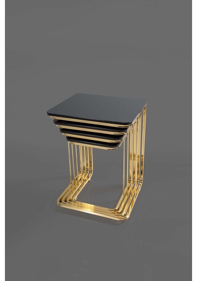 Tekerlekli Veys Sehpa Gold 4 Lü Zigon Sehpa - Orta Sehpa - Yan Se (550697034) Tekerlekli Veys Sehpa Gold 4 Lü Zigon Sehpa - Orta Sehpa - Yan Se (550697034)