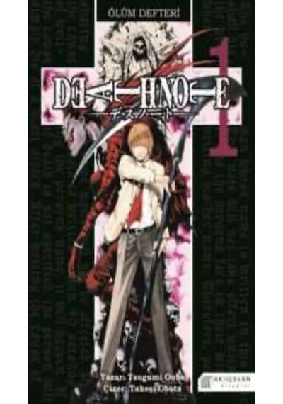 Death Note 1-2-3-4-5 Manga Seti 5 Kitap / Ölüm Defteri / Anime-manga Sticker Ve Kartpostal