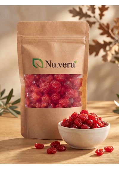 Natvera Tatlandırılmış Kiraz Kurusu 500 G Kilitli Kraft Paket