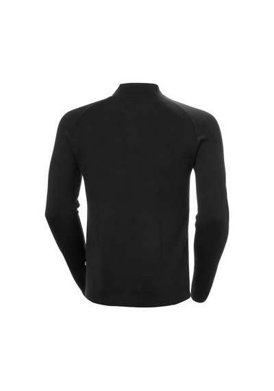 Helly Hansen Lıfa Merıno Knıtevo 1/2 Zıp Termal İçlik Siyah