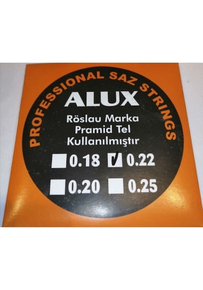 Röslou Marka Piramit 0.22 Divan Saz Teli
