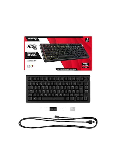 Hyperx Alloy Rise 75 Mekanik Kablolu Gaming Klavye Hyperx Alloy Rise 75 Mekanik Kablolu Gaming Klavye