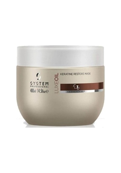 System Professional Luxoil Keratin Onarıcı Saç Maskesi 400 ML