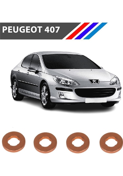 Peugeot 407 1.6 HDI Enjektör Pulu 4 Tırnak 4 Adetli Set