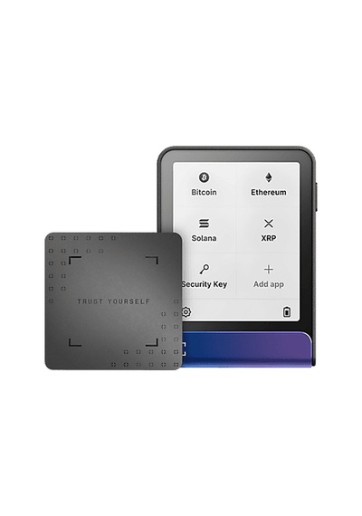 Ledger Flex Recovery Key Ve Kripto Donanım Cüzdanı Neptün Mavisi