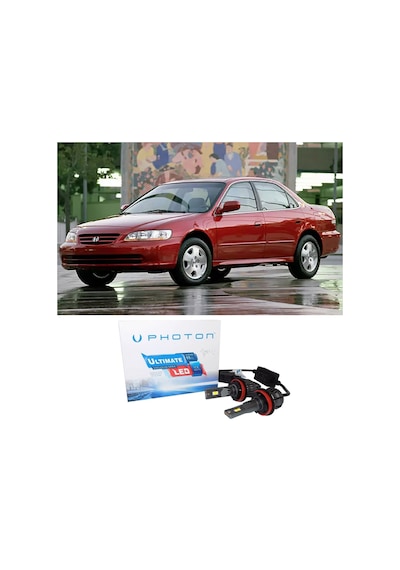 Honda Accord Led Xenon Kısa Far Ampulü Hb4 Ultimate 9500 Lumens Yeni Seri Beyaz 1999-2003