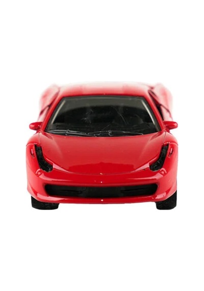 Die Cast Metal Sesli Ve Işıklı Çek Bırak Kırmızı Spor Araba