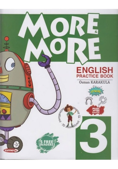 3 Sınıf More More English Practice Book Kurmay Elt