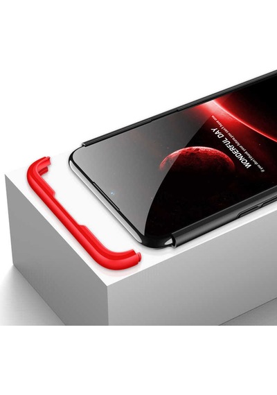 Realme 5 Kılıf Zore Ays Kapak Gold
