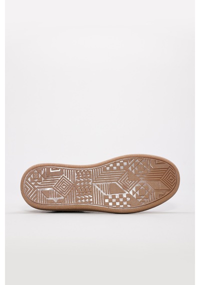 Fast Step Hakiki Deri Kadın Casual Ayakkabı 934za128 BORDO BEYAZ
