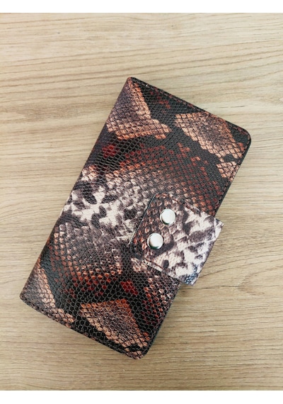 Luna Luster Anneler Günü Hediye Hakiki Deri Yılan Baskı Telefon Bölmeli Kadın Portföy Cüzdan Ve Kartlık Drc48 Acı Kahverengi Luna Luster Anneler Günü Hediye Hakiki Deri Yılan Baskı Telefon Bölmeli Kadın Portföy Cüzdan Ve Kartlık Drc48 Acı Kahverengi