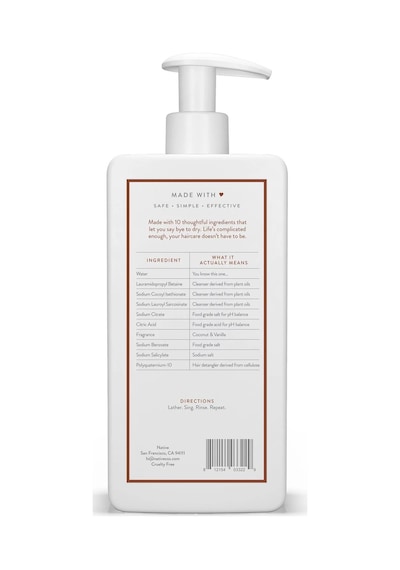 Native Hindistan Cevizi & Vanilya Nemlendirici Şampuan 487ML