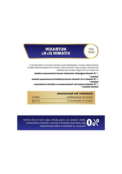 D3 Ve K2 Vitamin Kompleksi, 30 Ml