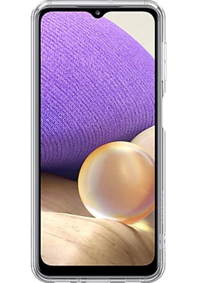 Samsung Galaxy A32 Uyumlu Şeffaf Kılıf Minies 3 Tasarımlı