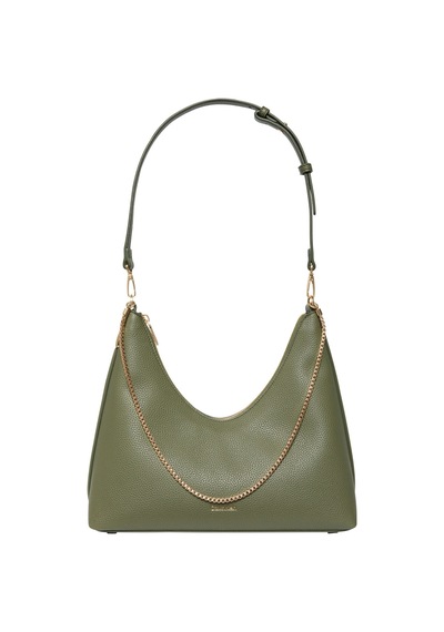 Calvin Klein Kadın Emblem Hw Pebble Yeşil Omuz Çantası-15641