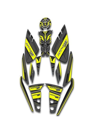 Mt09 Sp 2021 Tank Pad Seti Gri N.f.