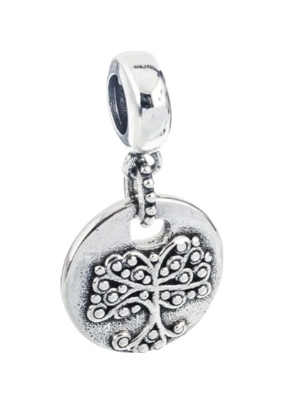 Nur Silver Ağaç Cazibesi Gümüş Charm - NUR-CM00421