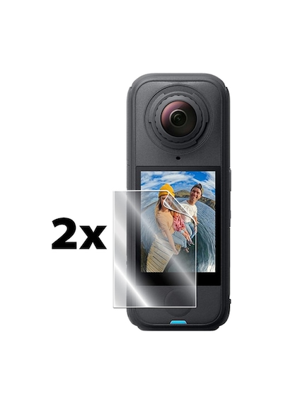 Insta360 X4 Air Action Kamera İçin Ipg Hydrogel Ekran Koruyucu 2 Adet