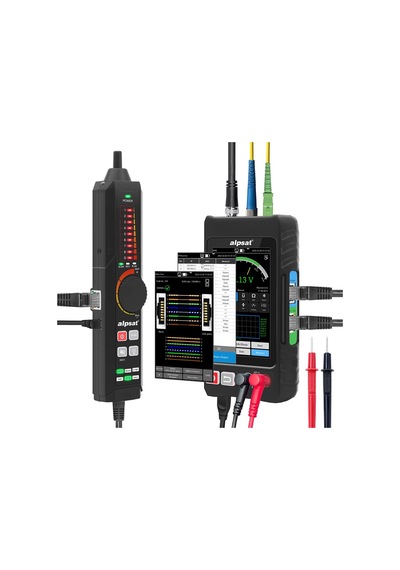 Alpsat As328 Rj45 Fiber Optik Çok Fonksiyonlu Ethernet İnternet Kablo Test Cihazı