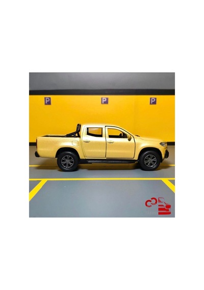 Mercedes-benz X Class 1/36 Ölçek C&c Model Garage Çek Bırak Metal Model Araba Oyuncak