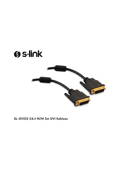S-Link Sl-Dvi03 24+1 M/M 3M Dvi  Kablosu