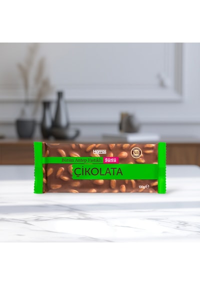 Antep Fıst.&sütlü Çikolata 130 G