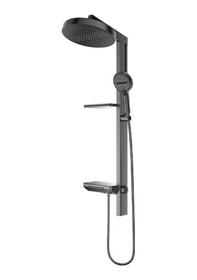 Fj-5157 Mat Füme Duş Ünitesi Siyah