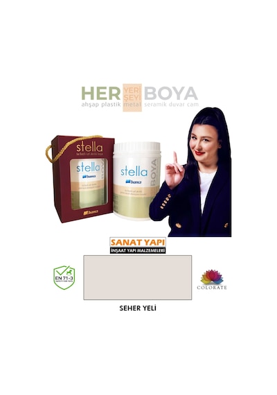 Stella Su Bazlı Akrilik Boya Seher Yeli Diğer