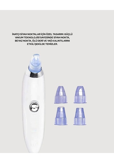 Ers Gözenek Açıcı Buhar Etkili Vakumlu Siyah Nokta Temizleyici Farklı Cilt Tiplerine Uygun