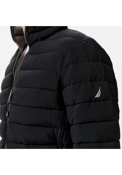 Nautica Erkek Siyah & Gri Çift Taraflı Mont