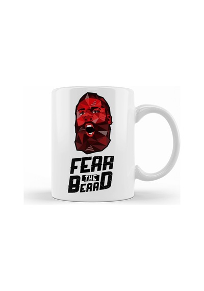 James Harden Fear The Beard Kupa Bardak Porselen No23534 Karışık