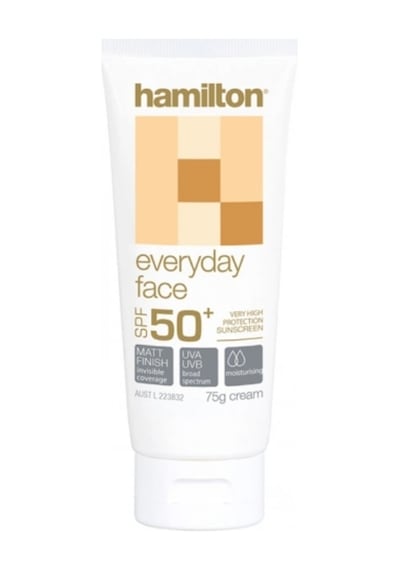 Hamilton Everyday Face Yüz İçin Mat Güneş Kremi Spf 50+ 75 G