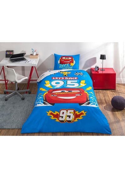 Disney Cars Let' S Race Tek Kişilik Pamuk Nevresim Takımı Diğer